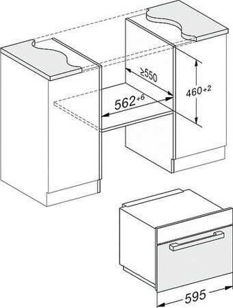 Встраиваемая микроволновая печь Miele M 7240 TC EDST/CLST