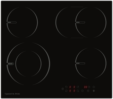 Электрическая варочная панель Zigmund Shtain CNS 289 60 XS