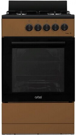 Газовая плита Artel Ottima 50G коричневый