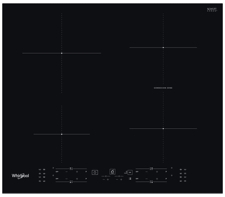 Индукционная варочная панель Whirlpool WBB 3960 BF