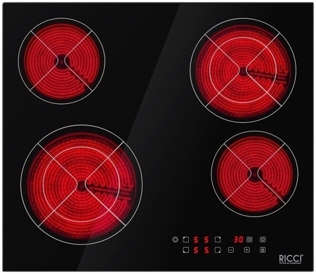 Электрическая варочная панель RICCI DTL-D46401D