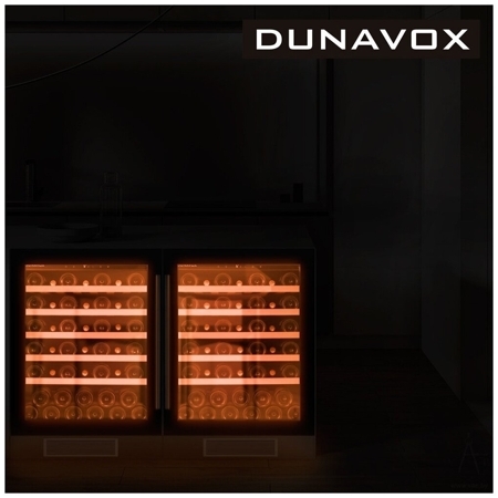 Винный шкаф Dunavox DAUF 46 138B