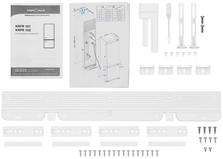 Встраиваемый холодильник Krona BALFRIN КА 00002157