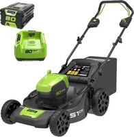 Газонокосилка аккумуляторная GREENWORKS GD80LM51SPK4 (2502107UB)