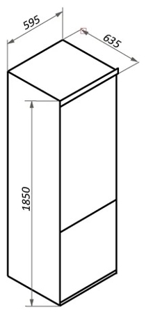 Холодильник Maunfeld MFF185NFBG Inverter