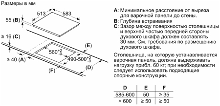 Индукционная варочная панель Neff T 46BD60N0