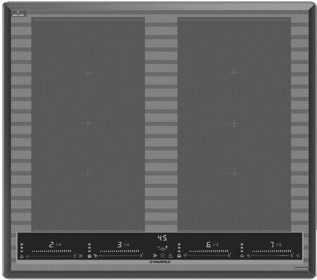 Индукционная варочная панель Maunfeld CVI594SF2MDGR Lux