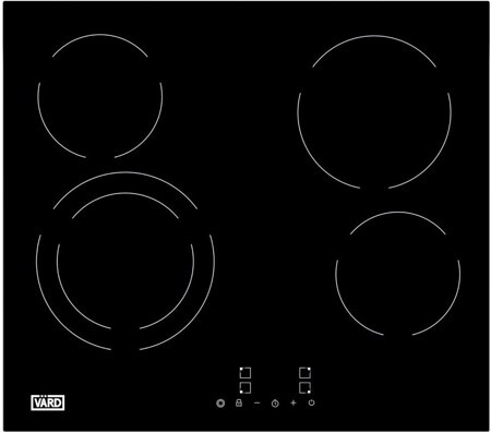Электрическая варочная панель Vard VHC6421B 122205