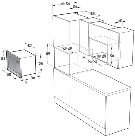 Gorenje bm201eg1bg схема встраивания