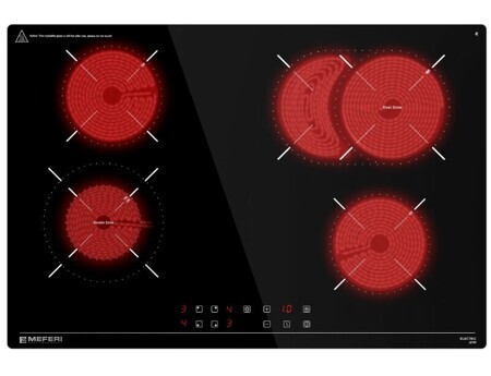 Электрическая варочная панель Meferi MEH754BK Ultra