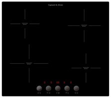 Индукционная варочная панель Zigmund & Shtain CI 45.6 B