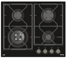 Газовая варочная панель Korting HGG 6987 CTN FLC