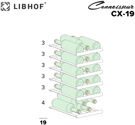 Винный шкаф Libhof CX 19 Black